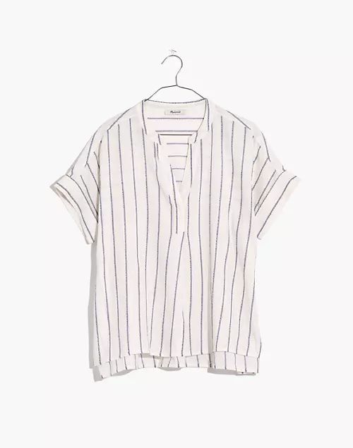 Lakeline Popover Shirt in Stripe | Madewell