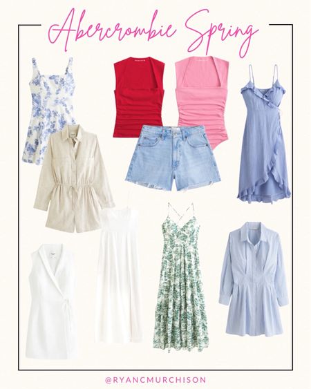 Spring fashion finds from Abercrombie, spring outfit ideas. Spring outfit of the day 

#LTKSeasonal #LTKfindsunder100 #LTKstyletip