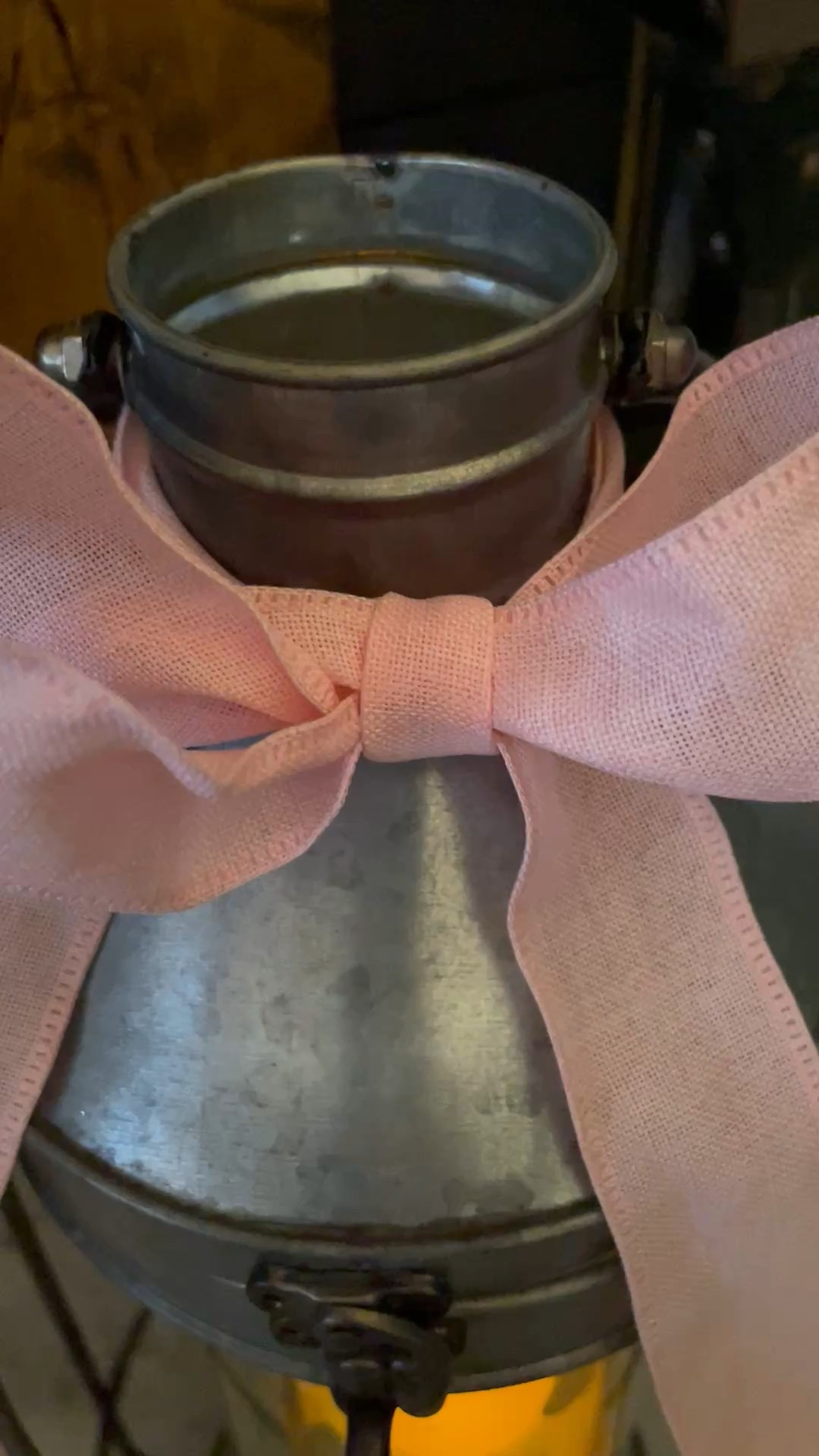 Need a quick and easy Easter centerpiece??
Look no further than your house!! Yes…you can ‘shop’ your house for decor that you can use.
Step 1: Grab a lantern.
Step 2: Place a stem of greenery into the bottom.
Step 3: Add a faux pillar candle.
Step 4: Tie a ribbon around the top. 

#LTKHome #LTKFindsUnder50 #LTKSeasonal