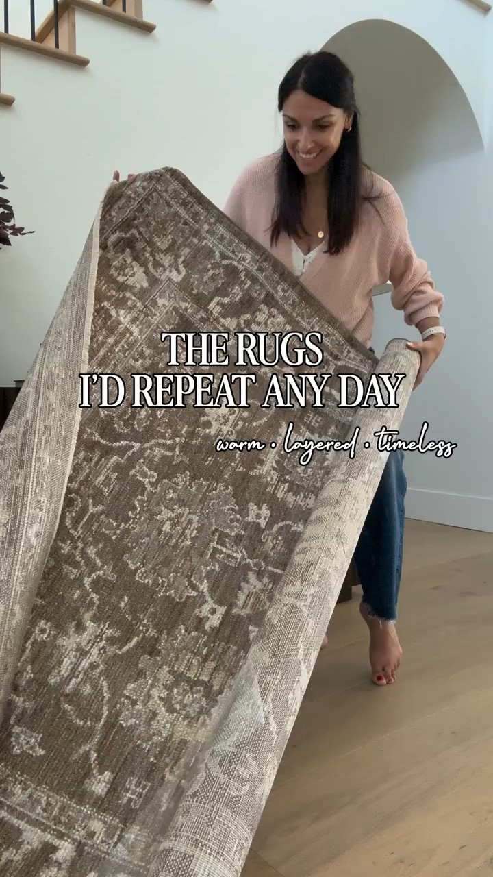 After testing more rugs than I can count, these are the ones I’d buy again without hesitation. Warm, timeless, easy to style, and they make a room feel finished without spending a fortune.

Which one is your favorite?

#rugfinds #homedecor #interiordesign #amazonhome #neutralhome cozyhome designerlookforless ourlittlepieceofidahome 
@wayfair 
@Wayfair @Target
