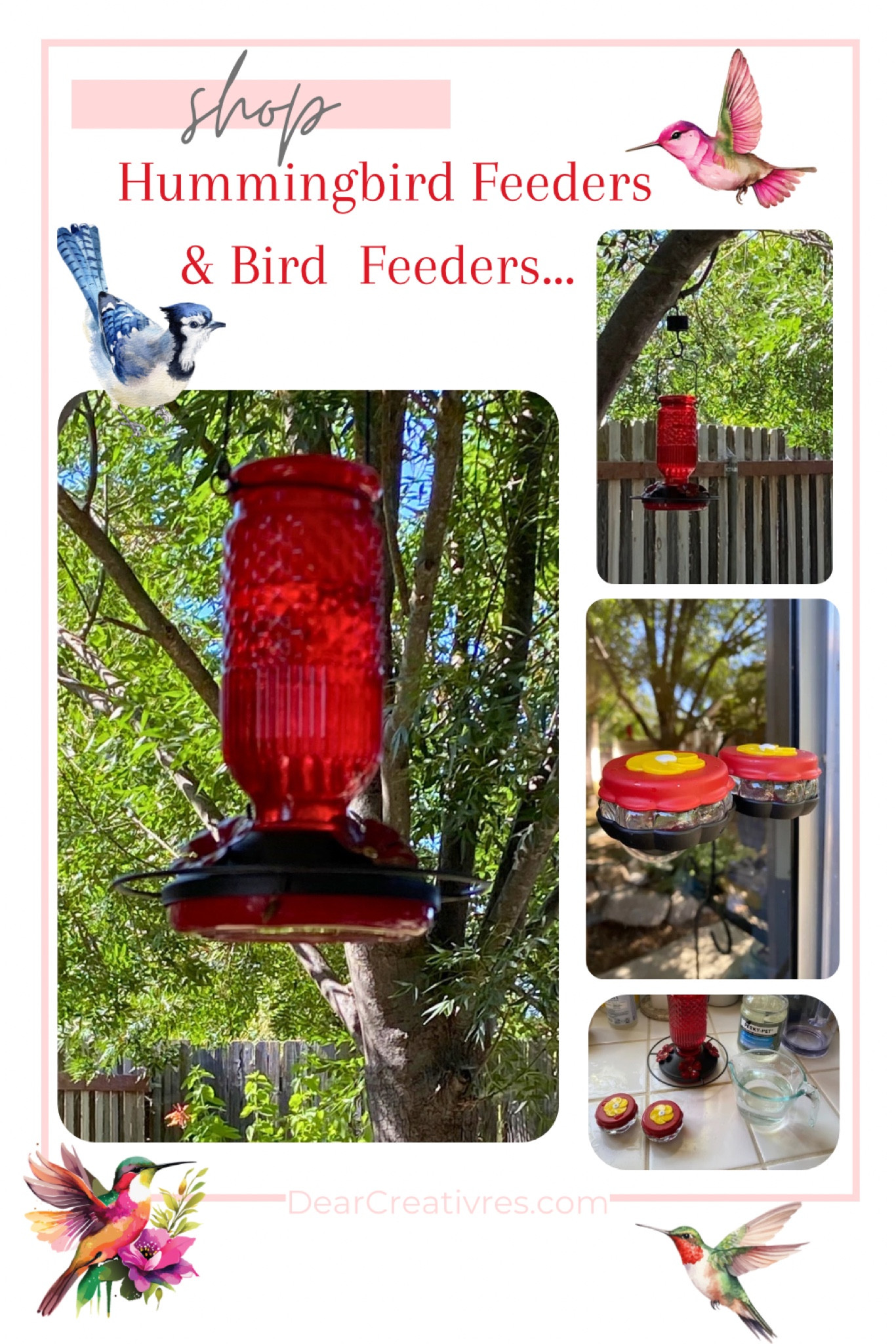 Enjoy being in the backyard - start birdwatching by getting hummingbird feeders, bird feeders, bird bath… Enjoy relaxing in a hammock, evenings get tiki torches, fire pit… What’s your favorite backyard pastime?? #outdoorliving #backyard #summer #outdoors #birdwatching #birdfeeders #hummingbirdfeeders 

#LTKHome #LTKSeasonal
