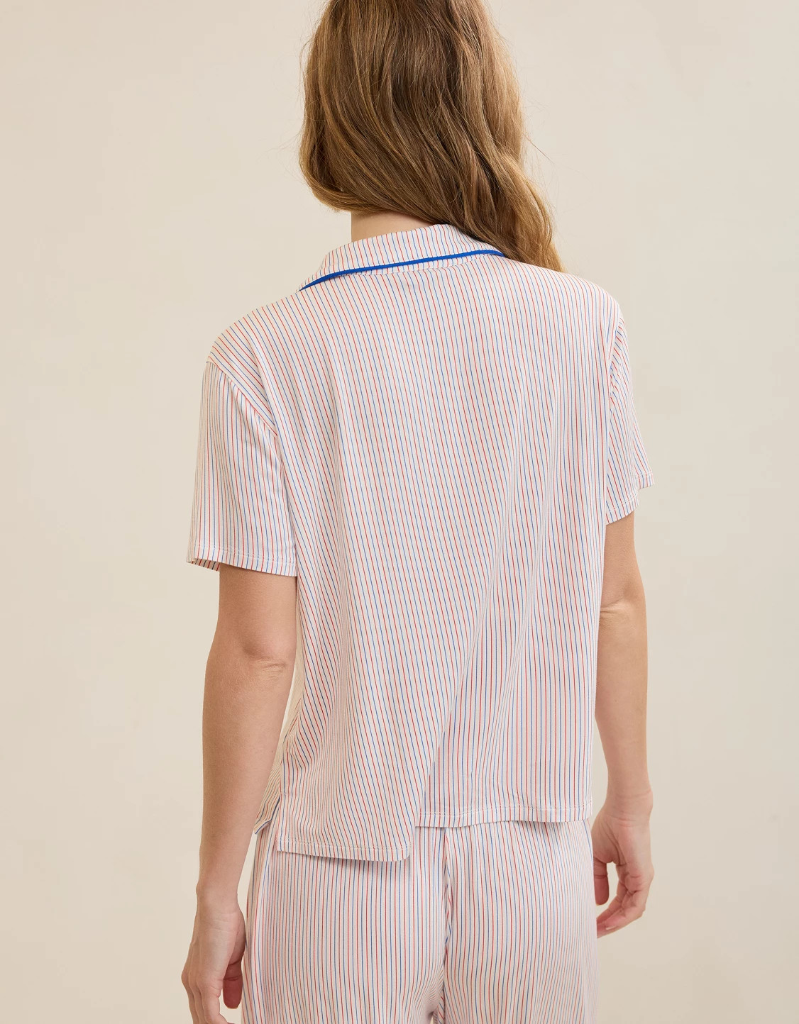 Aerie Real Soft® Short Sleeve Pajama Shirt | American Eagle Outfitters (US & CA)