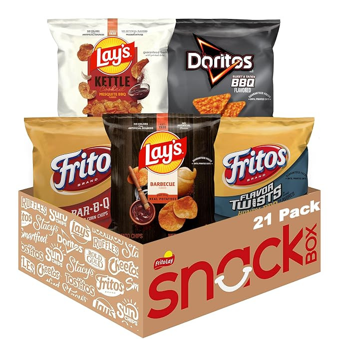 Frito-Lay Backyard Barbecue Mix Variety Pack, (Pack of 21) | Amazon (US)