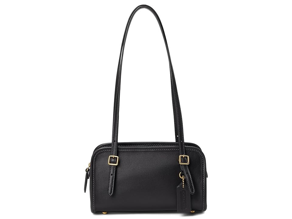 COACH Swing Zip Bag 20 Women's Handbags Black, Leather | Zappos