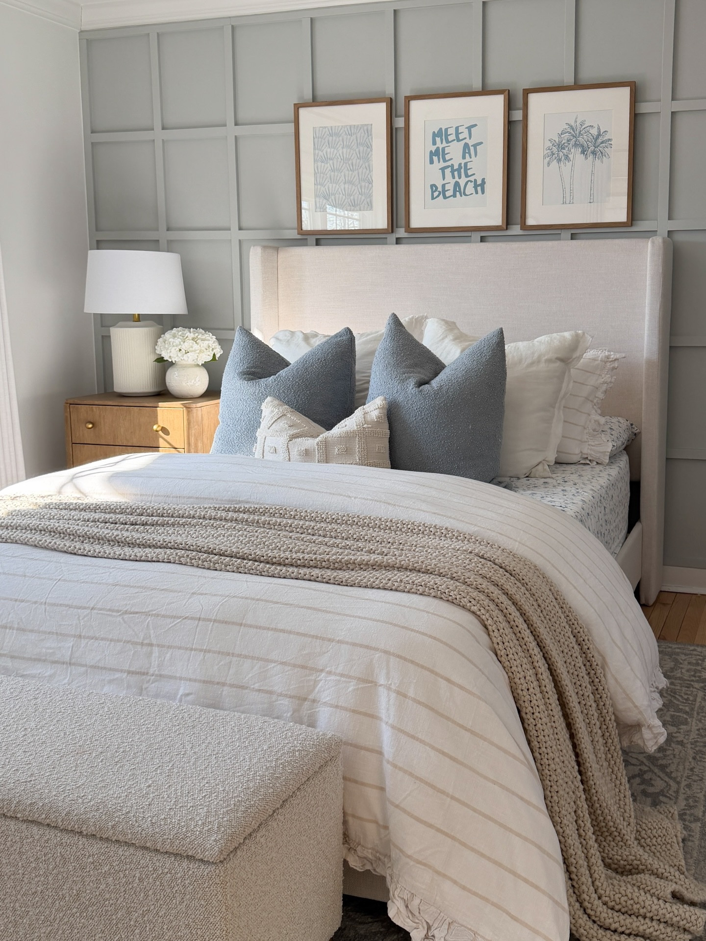 Sharing a few stills from Stella’s bedroom lately… 

It’s giving that soft, modern organic + designer coastal feel but without the price tag. ✨🩵

#neutralhome #coastalstyle #bedroominspo #homeinspo #interiordesign

#LTKHome #LTKSaleAlert