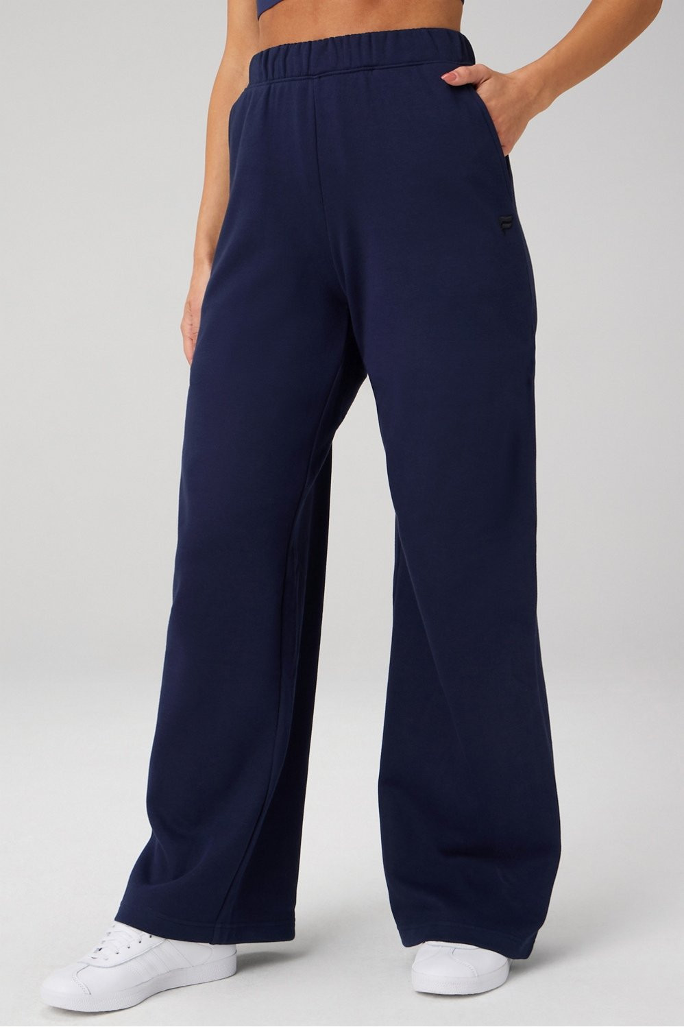 Cozy Fleece Wide Leg Sweatpant | Fabletics
