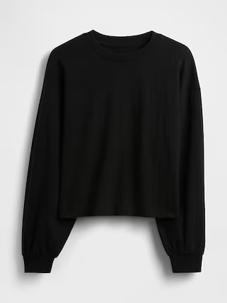 Heavyweight Crop Sweatshirt | Gap (US)