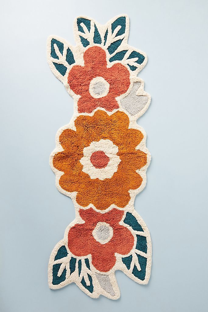 Tufted Bouquet Bath Mat | Anthropologie (US)