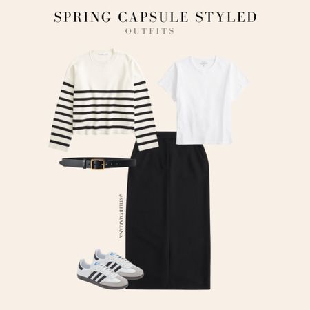 Spring Capsule Styled Outfit
maxi skirt with sneakers outfit 

#LTKstyletip #LTKSeasonal #LTKfindsunder50