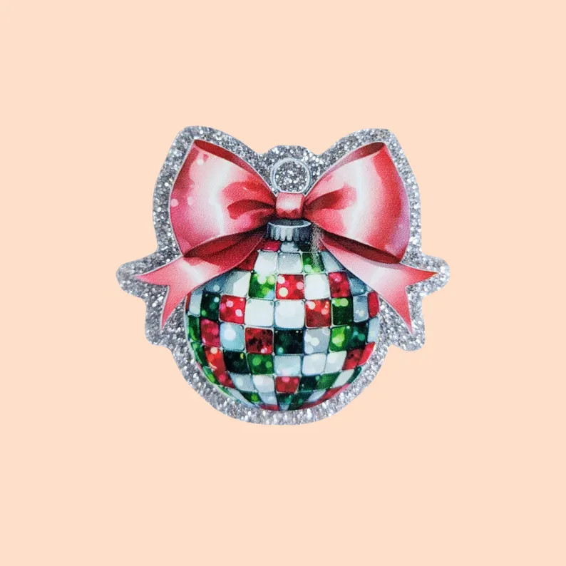 Discoball Ornament / Christmas / PLASTIC Add On - Etsy | Etsy (US)