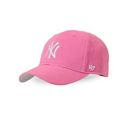 47 Brand Yankees Baseball Cap Baseball Hat (Rose Pink Infant 12-24M) | Walmart (US)