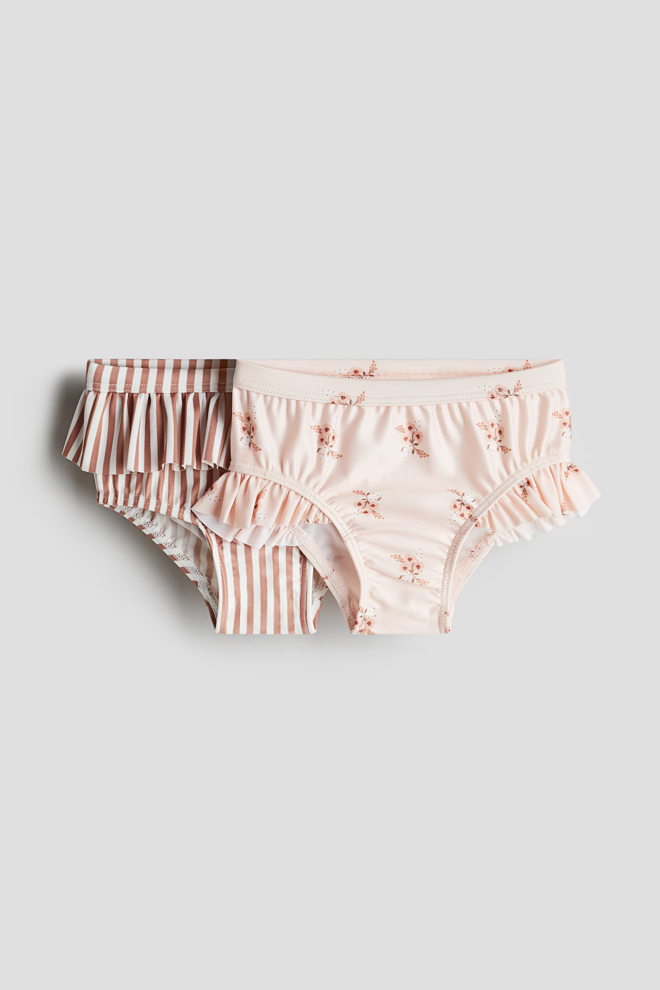 2-pack Ruffle-trimmed Swim Briefs | H&M (US + CA)