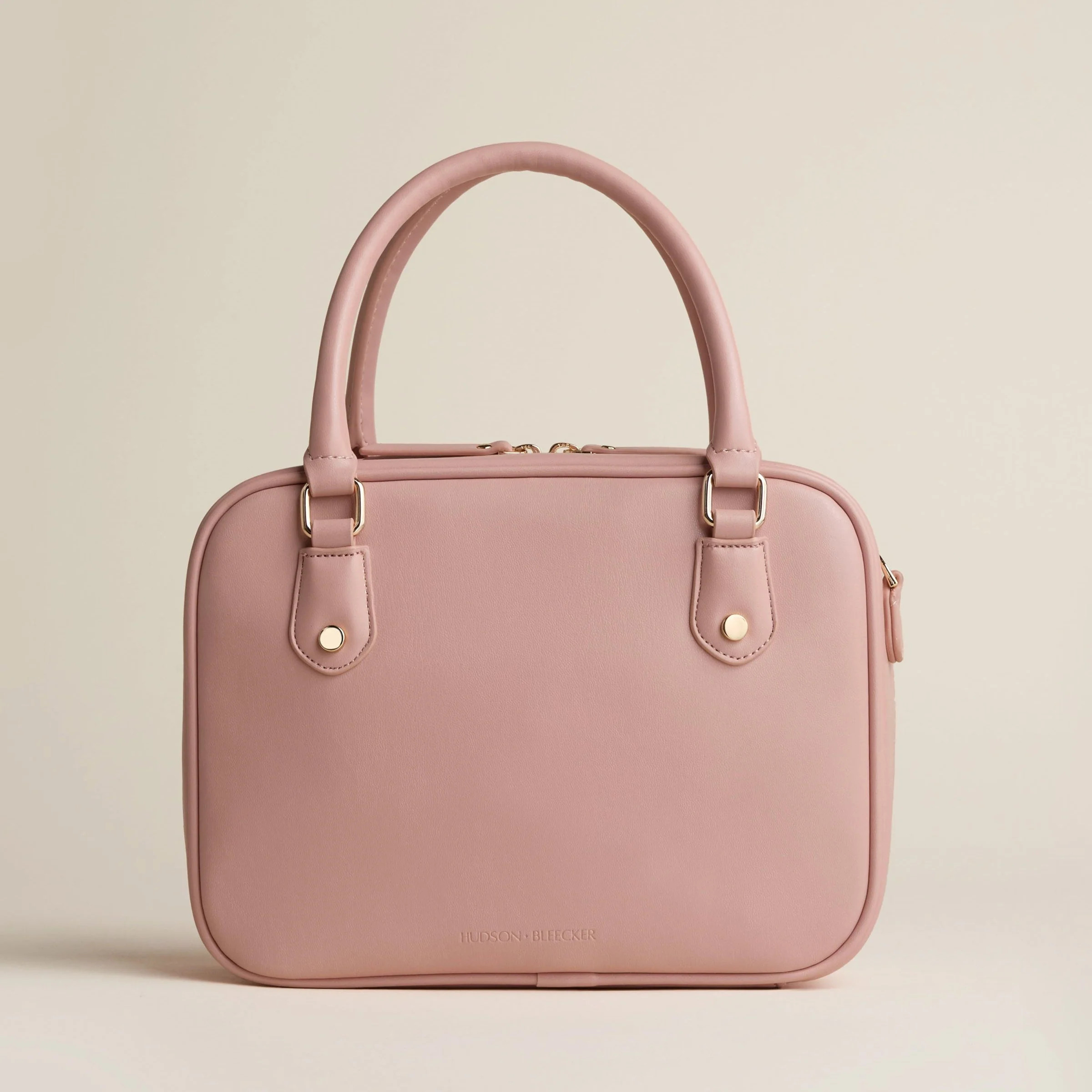 Rose Pink Voyager Toiletry Bag | Hudson + Bleecker | TSA-Approved Clear Travel Bag | Hudson+Bleecker