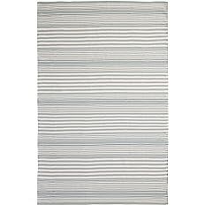 Dash and Albert Rugby Stripe Light Blue Handwoven Indoor/Outdoor Rug, 3 X 5 Feet, Blue Stripe Pat... | Amazon (US)