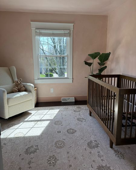 Shocked that I just found baby girls nursery rug online!! Exact size and everything 🩷 such an amazing price, it’s a truly beautiful rug! 

Nursery rug, vintage rug, daisies, babygirl nursery, babygirl room, crib 

#LTKhome #LTKbaby #LTKfamily
