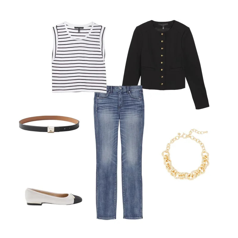 Crop Luxe Stretch Jacket | White House Black Market