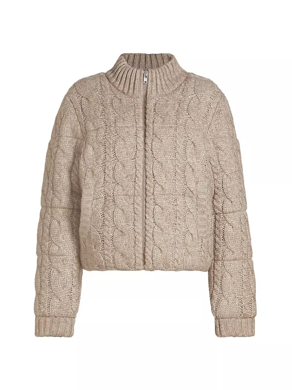Aspen Cable-Knit Sweater Jacket | Saks Fifth Avenue (CA)