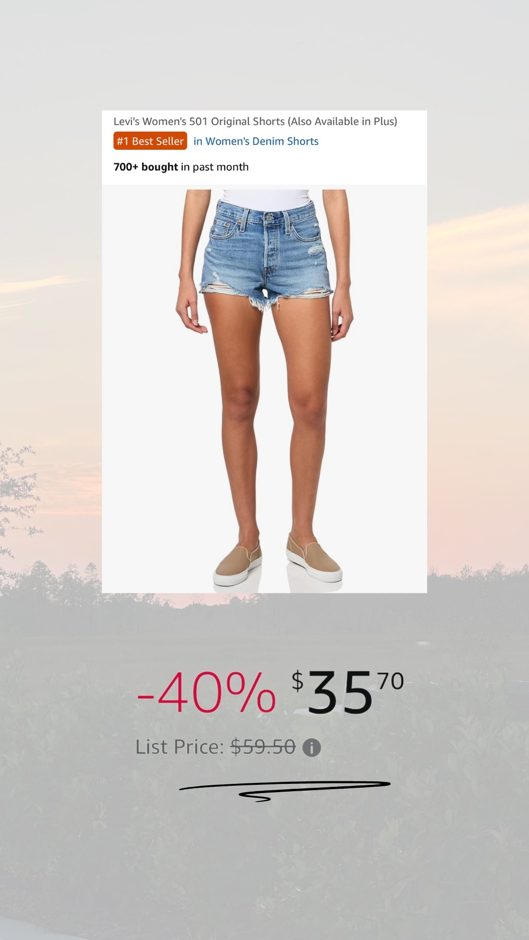 Levi’s on sale ladies !!! Grabbing a pair while they’re 40% off for summer ! Great deal ! 

#LTKSaleAlert #LTKStyleTip #LTKFindsUnder50