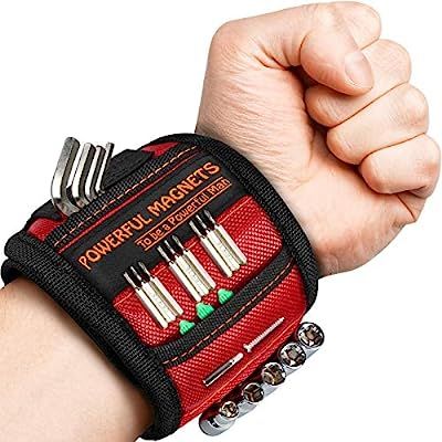 Magnetic Wristband, Perfect Stocking Stuffer Gifts for Men, Tool Belt Magnetic Wristband for Hold... | Amazon (US)