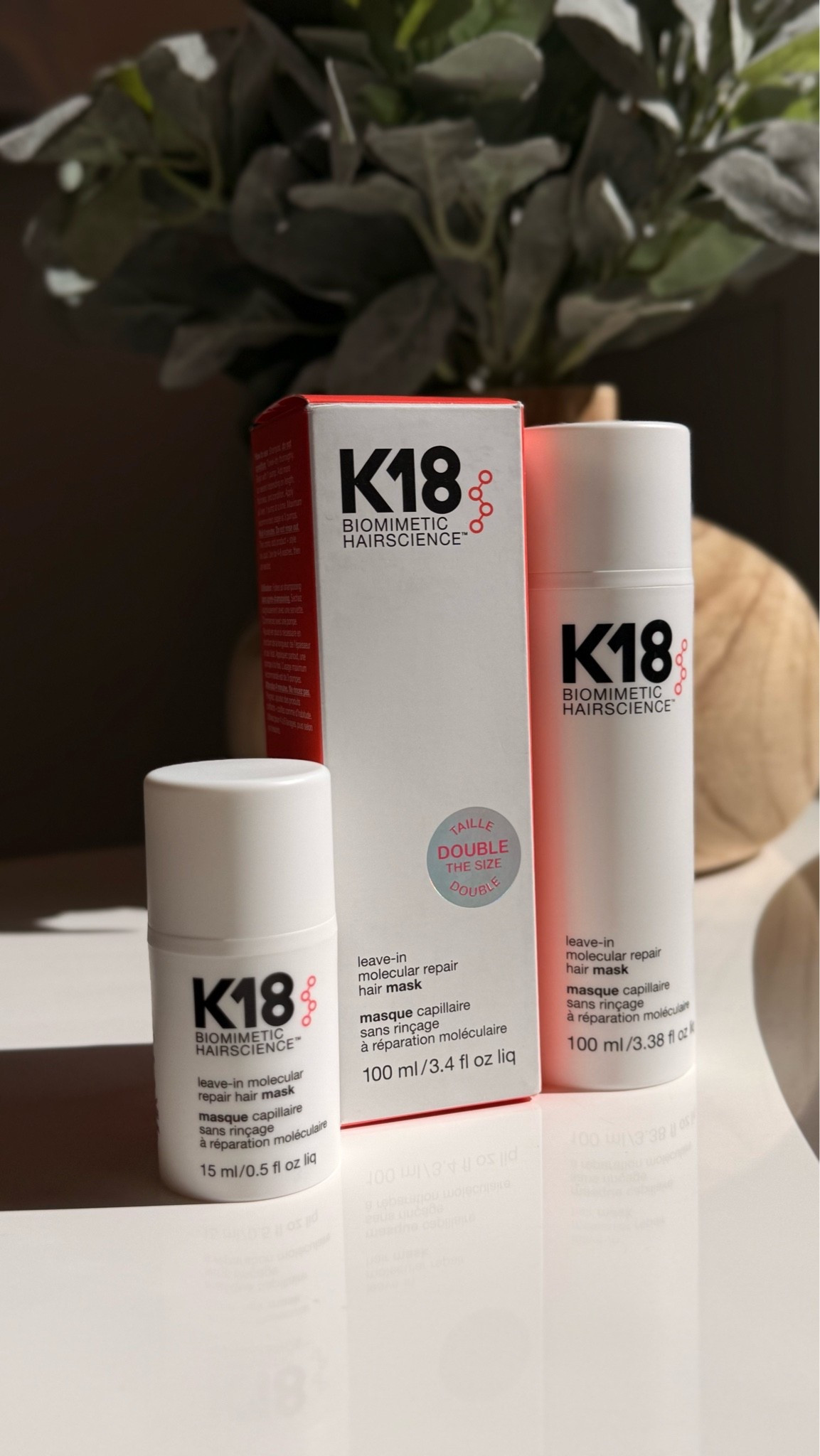 K18 Leave-In Molecular Repair Hair Mask review — the bleached hair hero I wish I’d found sooner. This biomimetic hairscience treatment reverses damage from bleach, color, and heat styling in just 4 minutes, no rinse required. My damaged, over-processed hair went from dry and straw-like to soft, smooth, and healthy-looking after just a few uses. K18 just doubled the size on this mask too, so more product for the same price. If you have bleached, color-treated, or heat-damaged hair, this leave-in hair repair mask is a game changer for restoring strength and shine.

#K18hair #bleachedhairrepair #haircaredamage #leaveinhairmask #molecularrepair #damagedhairrepair #hairtreatment #hairscience