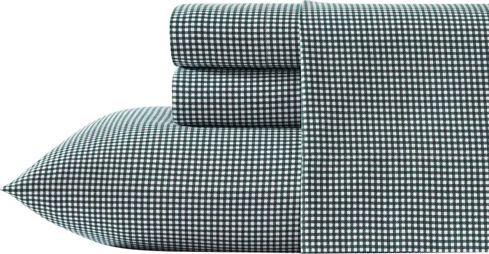 Nautica Bayside Gingham Flannel Sheet Set | Nordstromrack | Nordstrom Rack