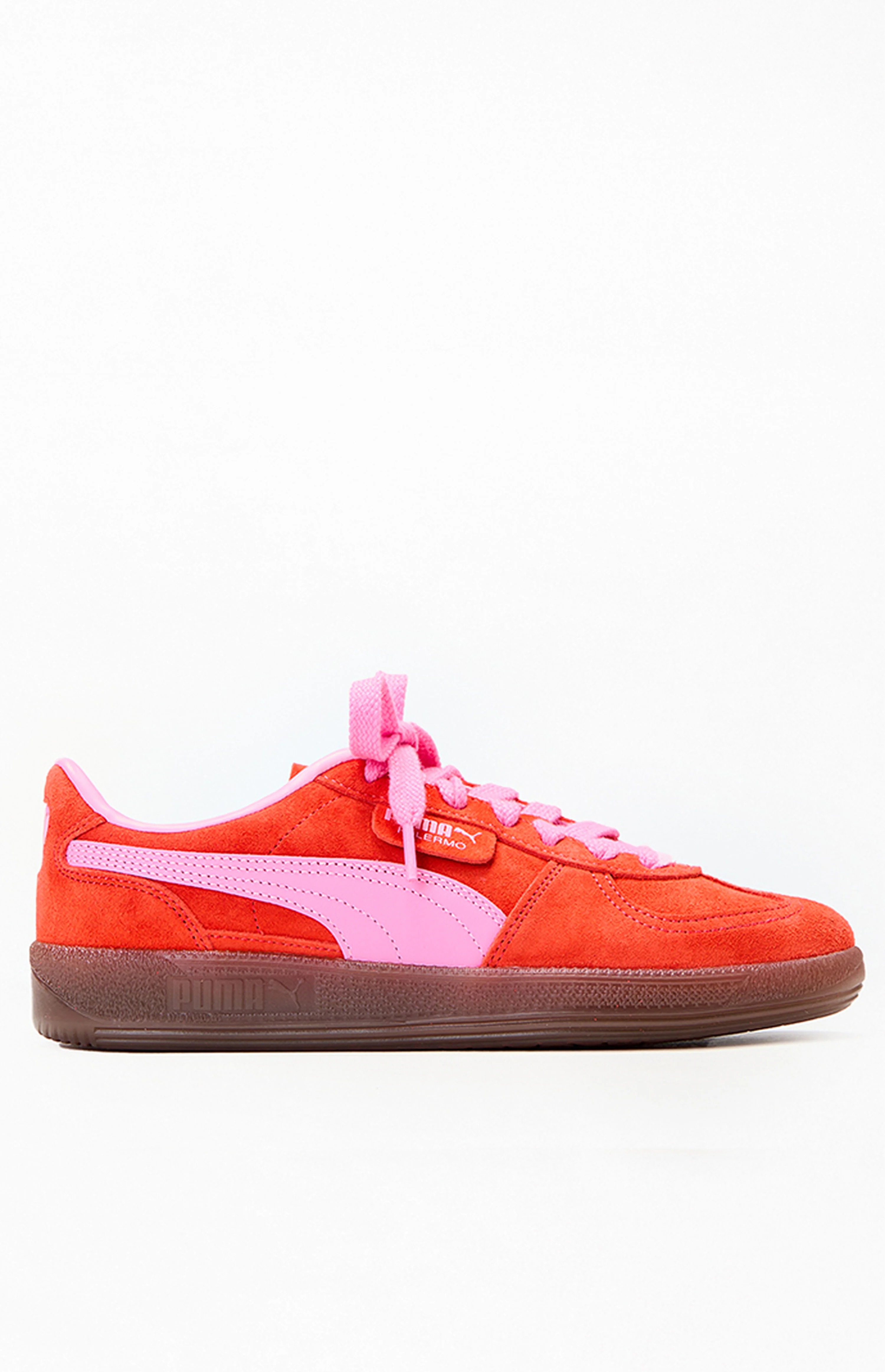 Puma Women's Red Palermo Sneakers | PacSun