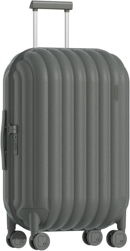 artrips Checked Luggage 24 inch,Medium Suitcase with 8 Spinner Wheels,PC Lightweight Hardside Lug... | Amazon (US)