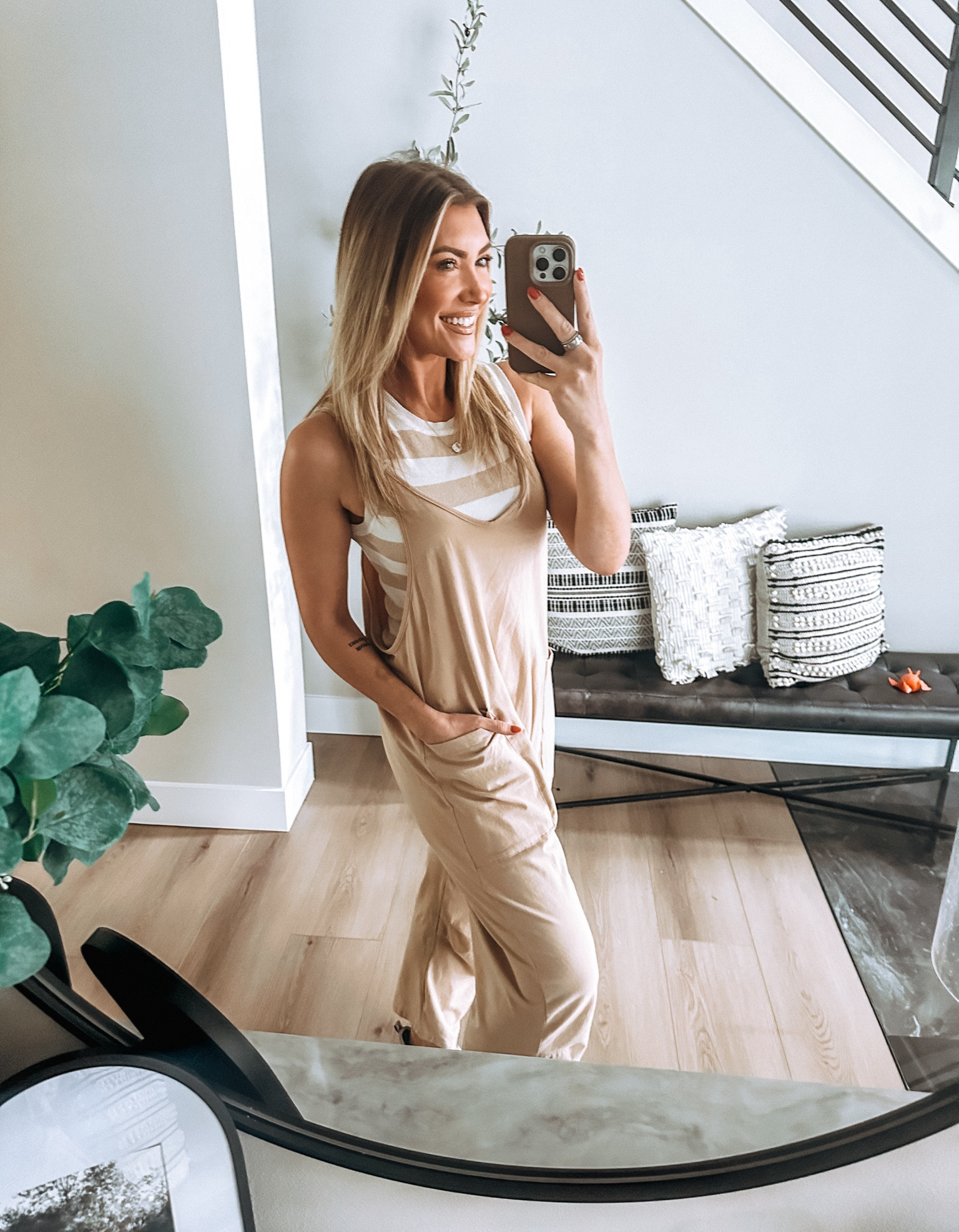 Outfit is from pink lily, this is the perfect free people jumpsuit dupe. DUKES20 saves 20% at pink lily.

#LTKstyletip #LTKfindsunder100 #LTKfindsunder50