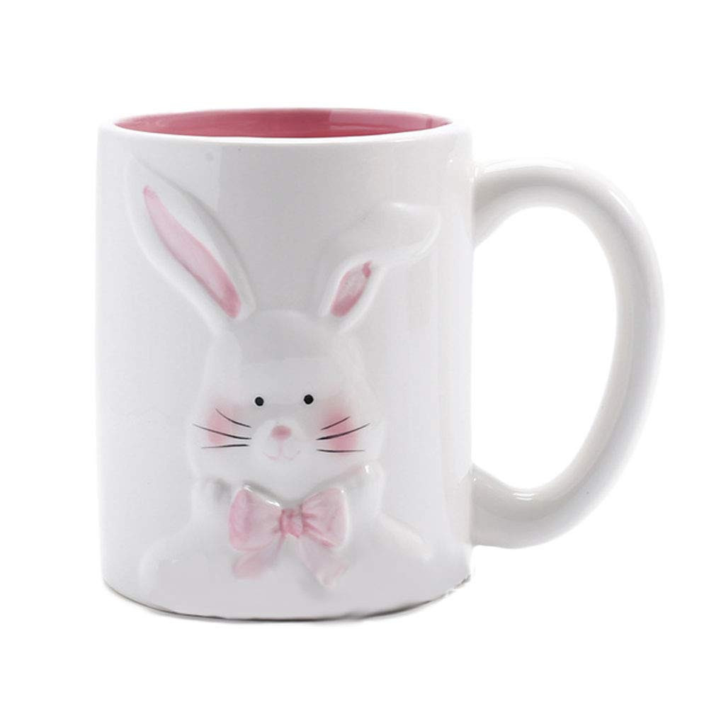 ZaH Easter Bunny Coffee Mug Easter Decoration Gift for Kids Boys Girls - Ceramic Mug Cup 12oz (Ra... | Amazon (US)
