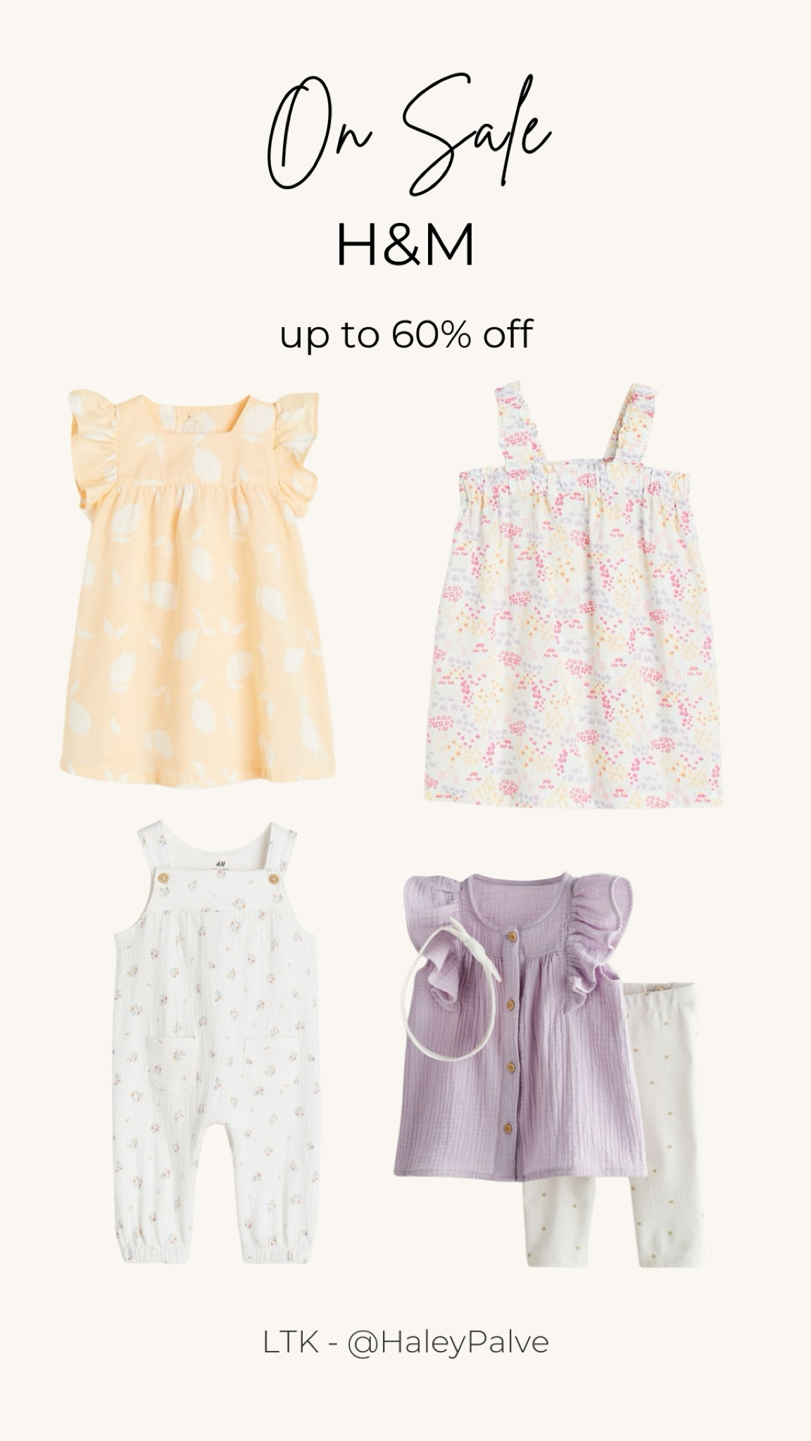 H&M summer sale! Up to 60% off the cutest items! 

#LTKFindsUnder50 #LTKSaleAlert #LTKBaby
