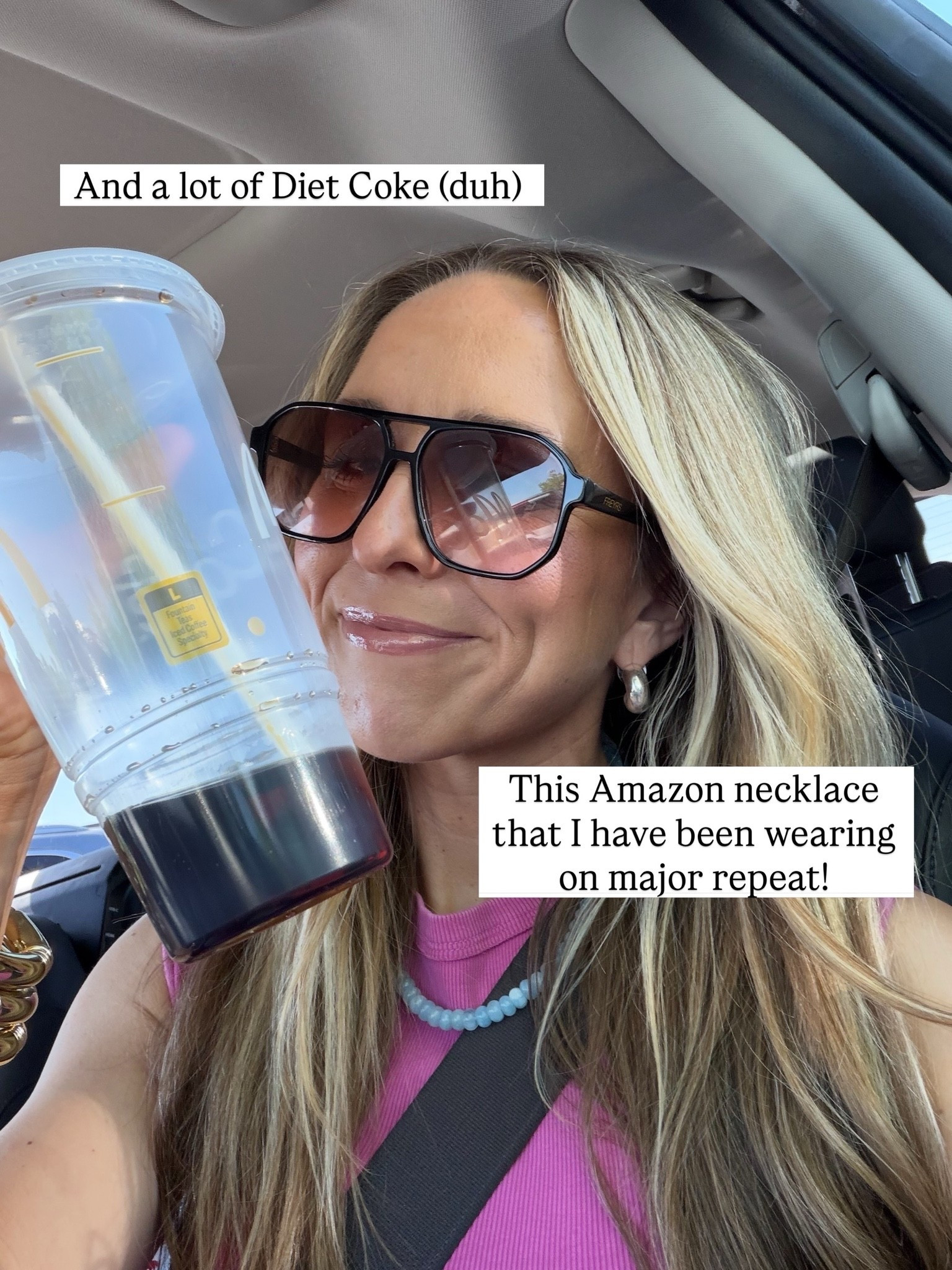 This necklace I have been wearing on repeat lately!!

#LTKmomlife #LTKgrwm #LTKootd