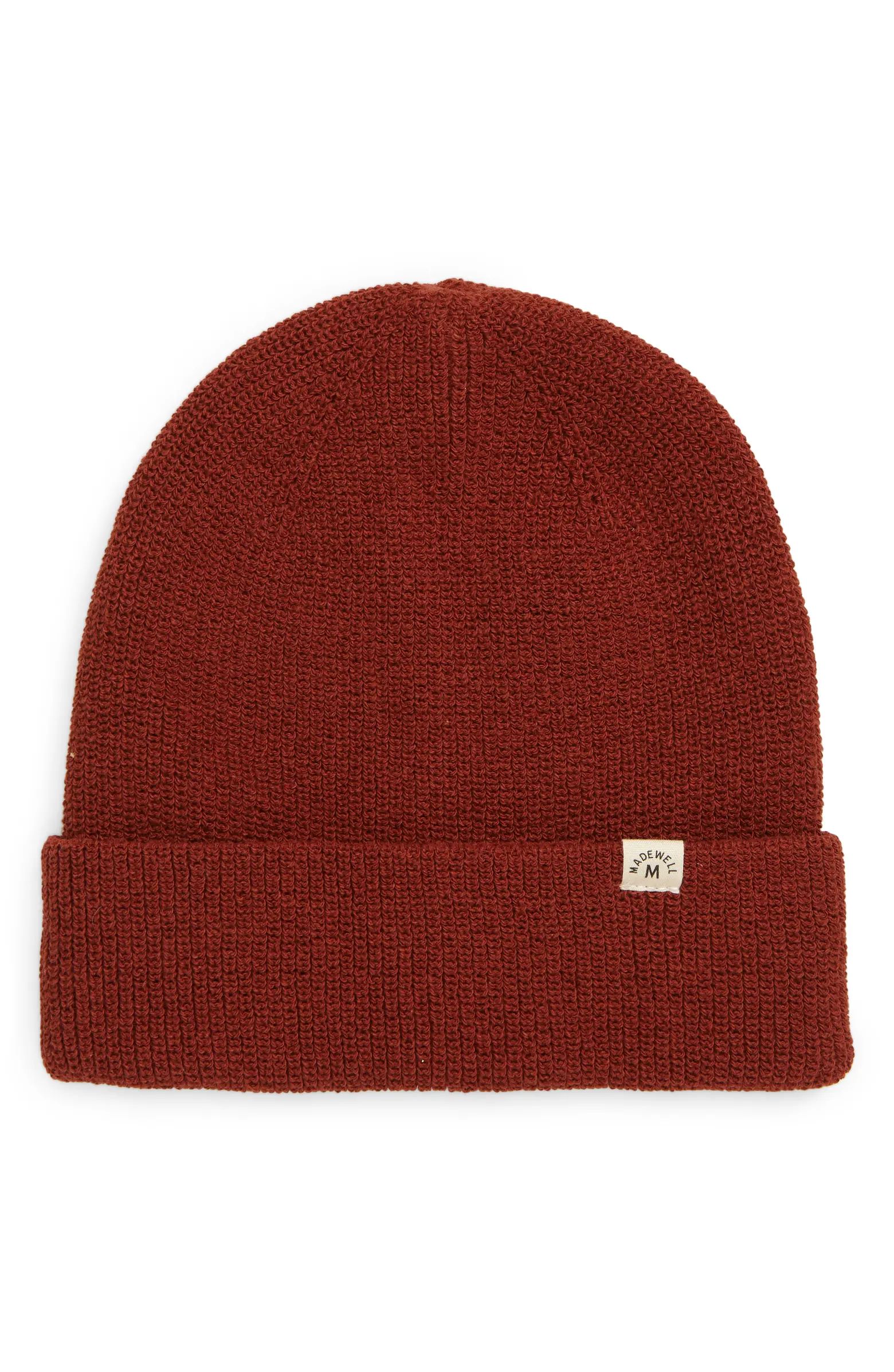 Madewell Recycled Cotton Beanie | Nordstrom | Nordstrom