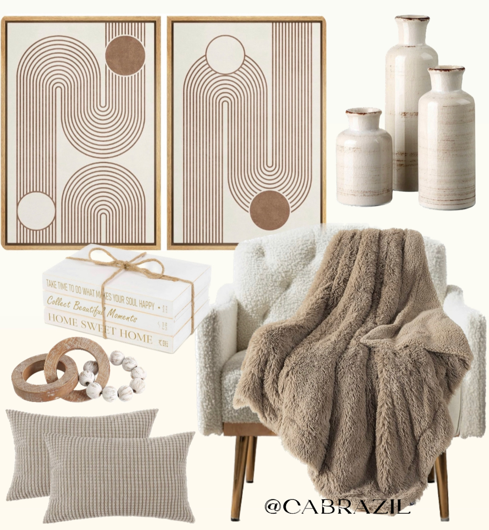 Brown, beige and cream decor for the win. Neutral decor tones are my absolute favorite 

#LTKhome #LTKover40 #LTKsalealert