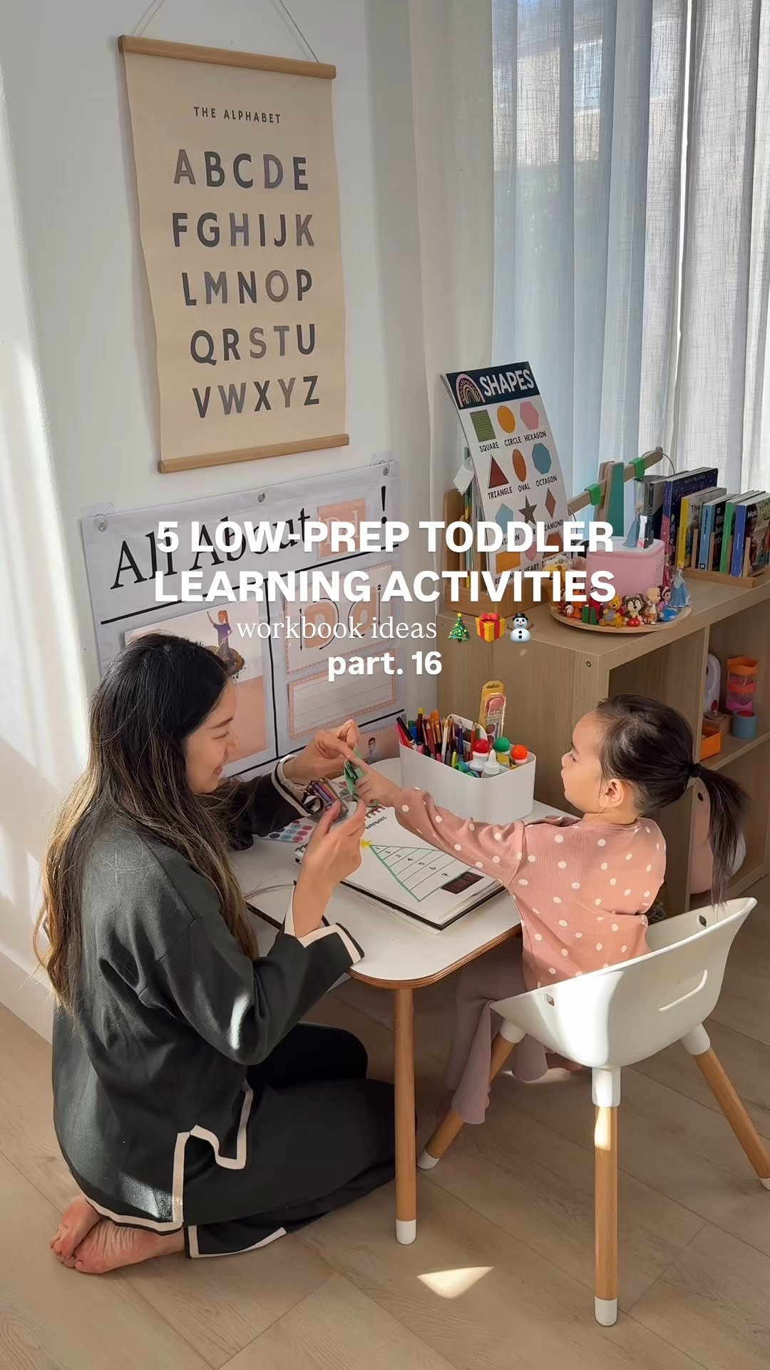 christmas themed workbook learning! #toddlerlearning #toddlermom #momlife #motherhood #toddler 

#LTKmomlife #LTKKids #LTKdayinmylife