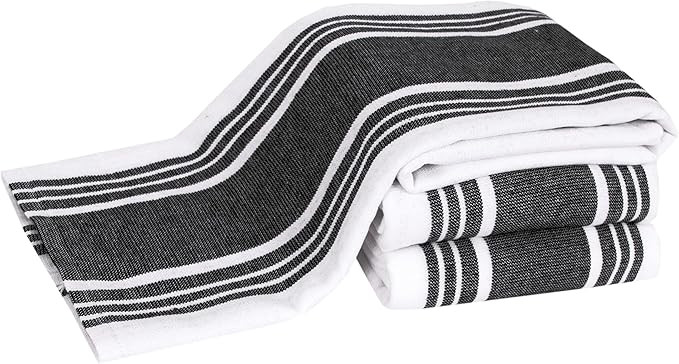 All-Clad Dual-Purpose Kitchen Towels: Highly Absorbent - 100% Cotton, 17"x30" Dish Towels for Cle... | Amazon (US)