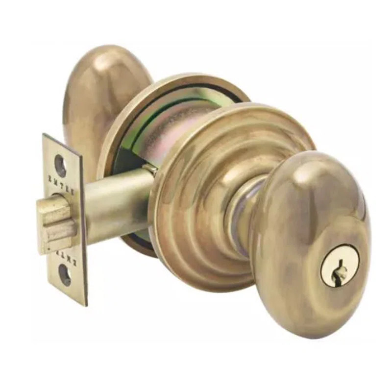 Egg Keyed Door Knob with Regular Rosette | Wayfair North America