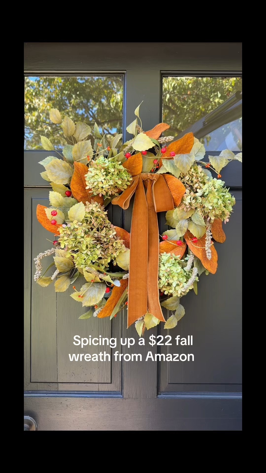 Spiced up this $22 Amazon wreath! Everything linked !

#LTKHome #LTKSeasonal #LTKHalloween