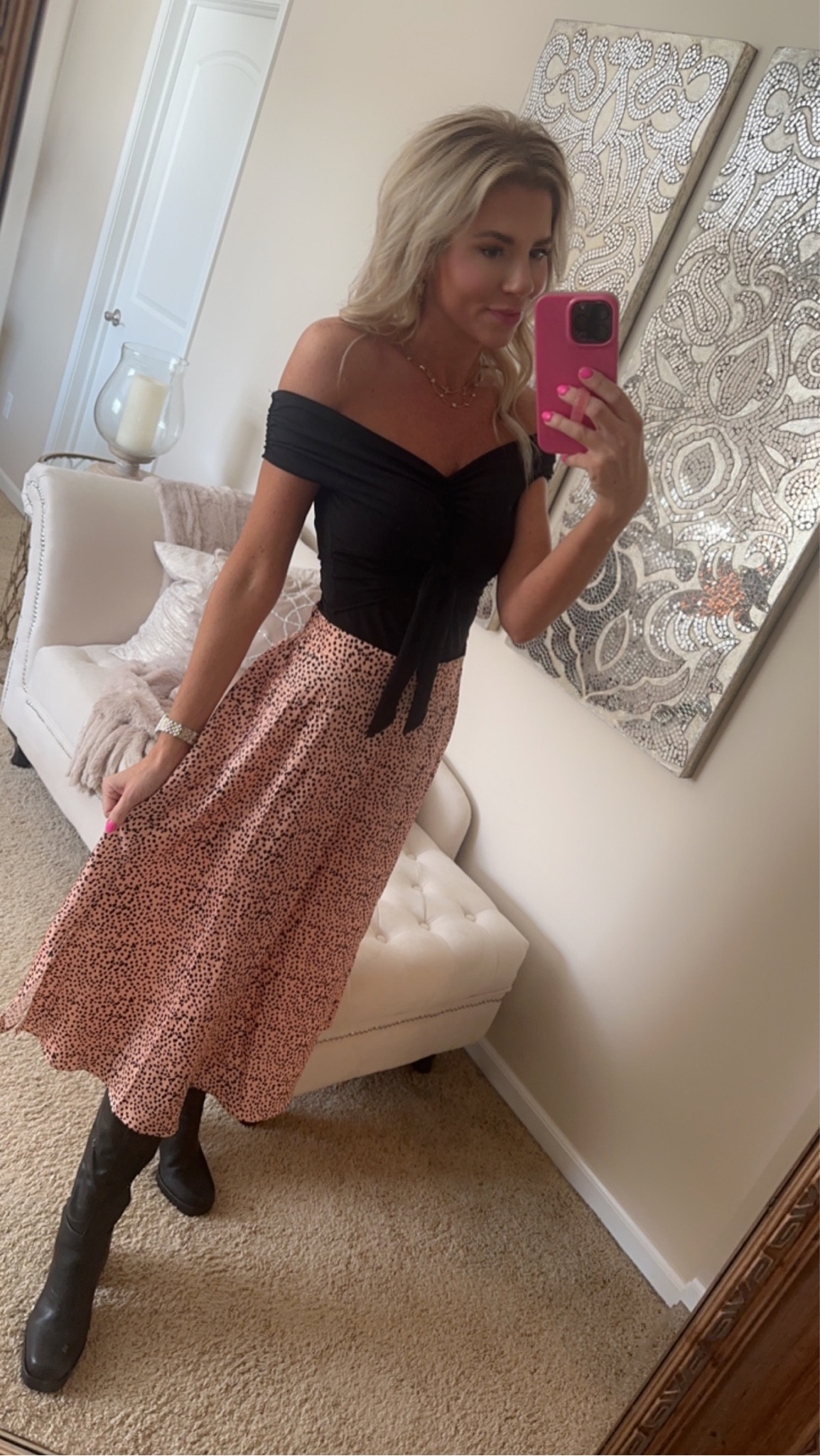 Take me to church 🩷 #skirt#dressy#fallfashion#fallfit

#LTKshoecrush #LTKSeasonal #LTKparties