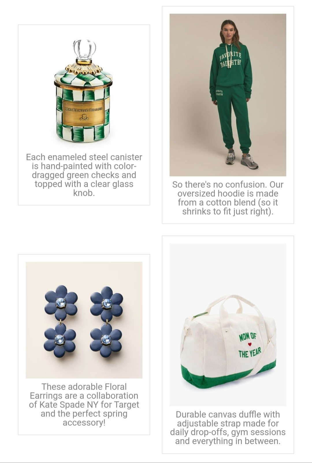 MOTHER'S DAY GIFT GUIDE! SEE MORE ON THE BLOG. 

#LTKGiftGuide