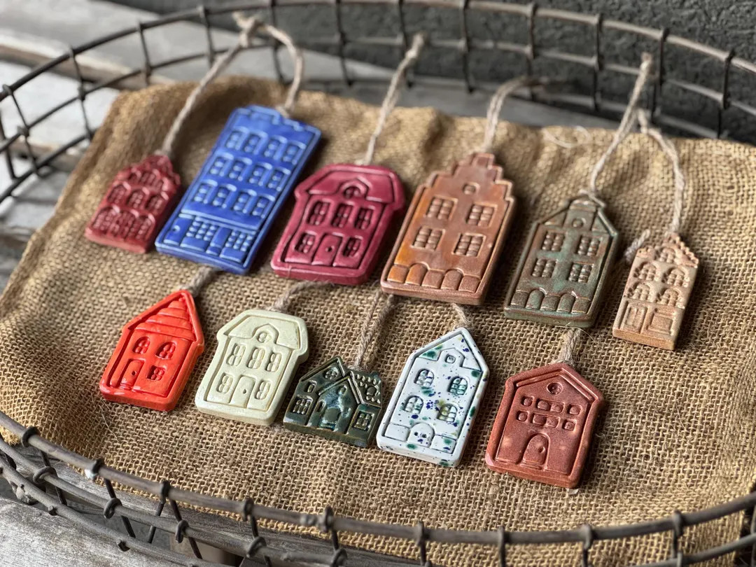 Handmade Ceramic Home Ornament Can Be Personalized - Etsy | Etsy (US)
