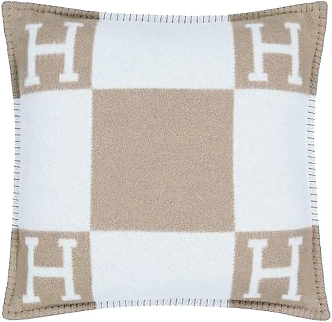 Wool Soft Decorative Square Throw Pillow Cover H Cushion Covers Pillowcase, Home Decor Decoration... | Amazon (US)