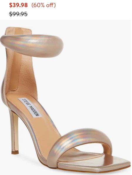 On sale 60% off at Nordstrom! Only a few sizes are left but this is such a steal!

Steve Madden, Steve Madden heel, Nordstrom, spring outfit, spring heel, spring shoes, Easter 

#LTKshoecrush #LTKfindsunder50 #LTKSeasonal