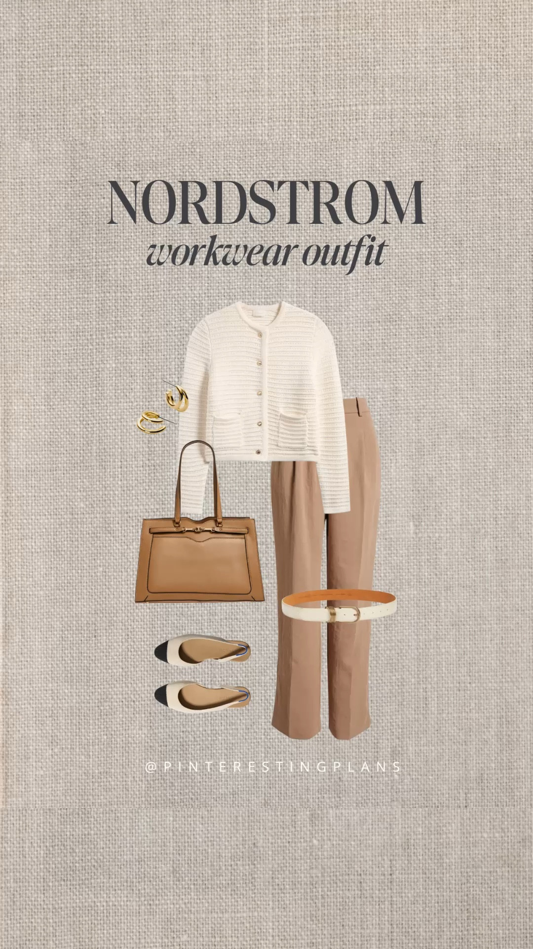 Neutral workwear outfit. Work outfit. Spring outfit. Nordstrom finds. Office work meeting outfit. 

#LTKWorkwear #LTKStyleTip #LTKOver40