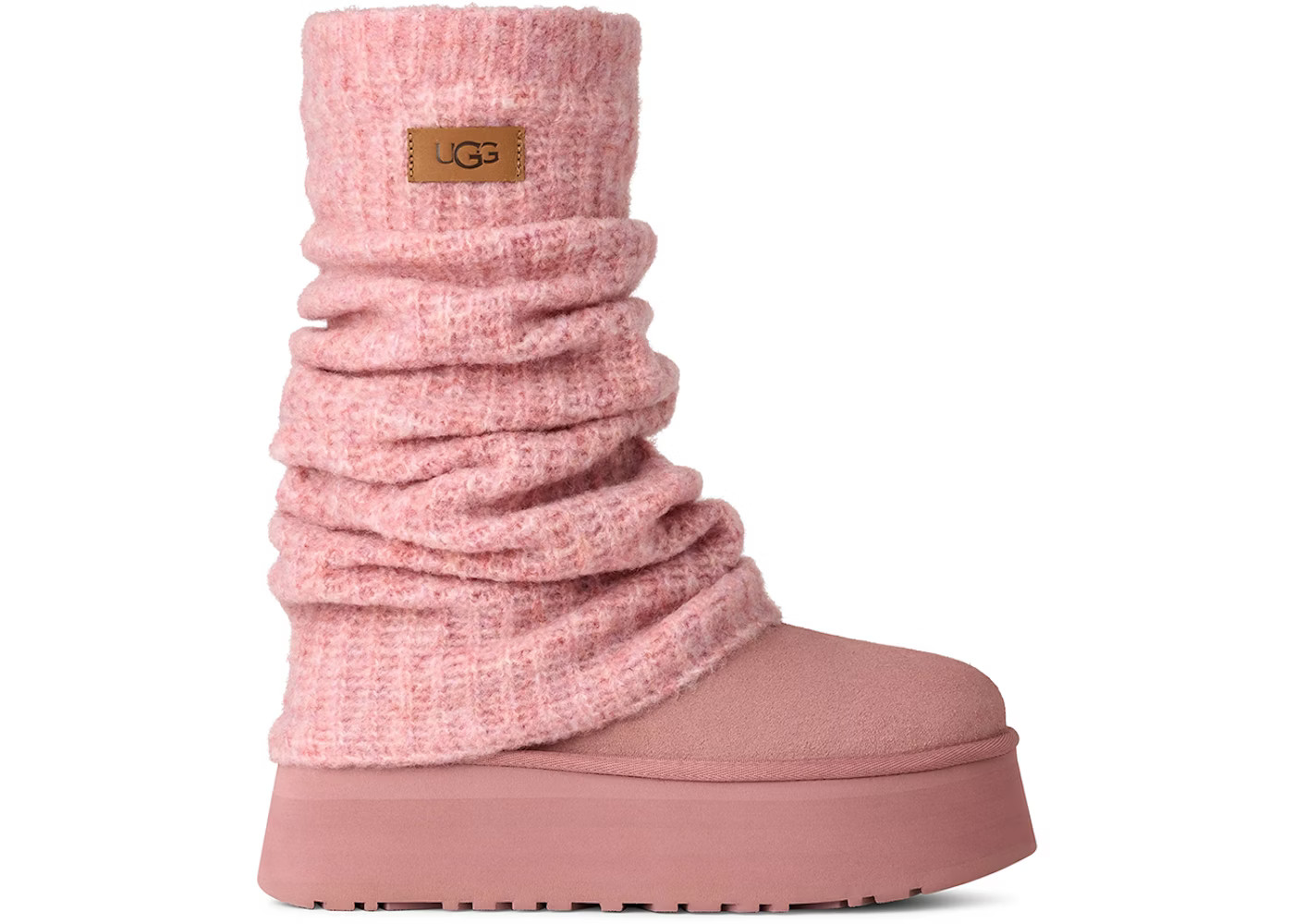UGG Classic Mini Dipper Legwarmer BootPink Dawn (Women's) | StockX