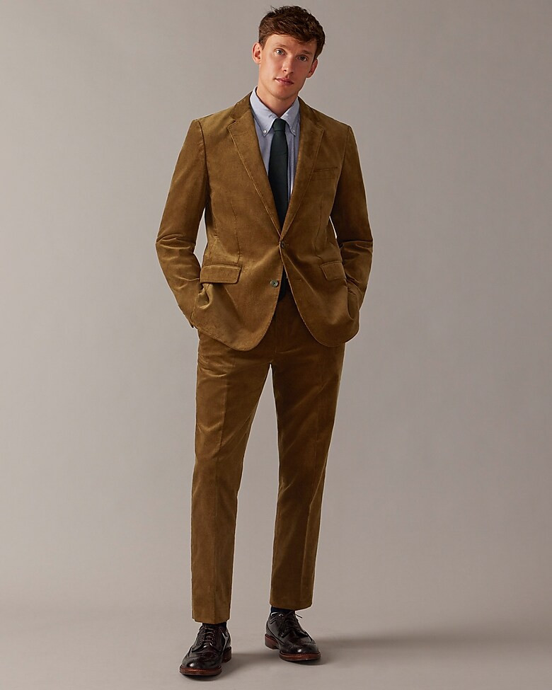Ludlow Slim-fit suit jacket in Italian cotton corduroy | J. Crew US