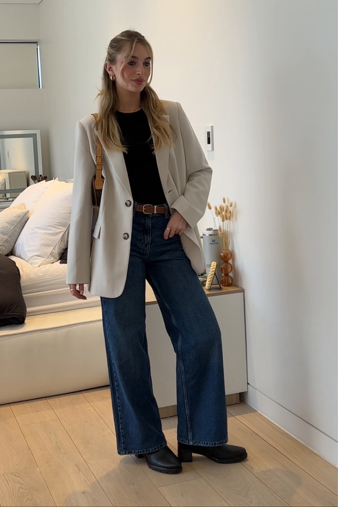 Cream blazer outfit 1🤍✨

#LTKworkwear #LTKaustralia #LTKU
