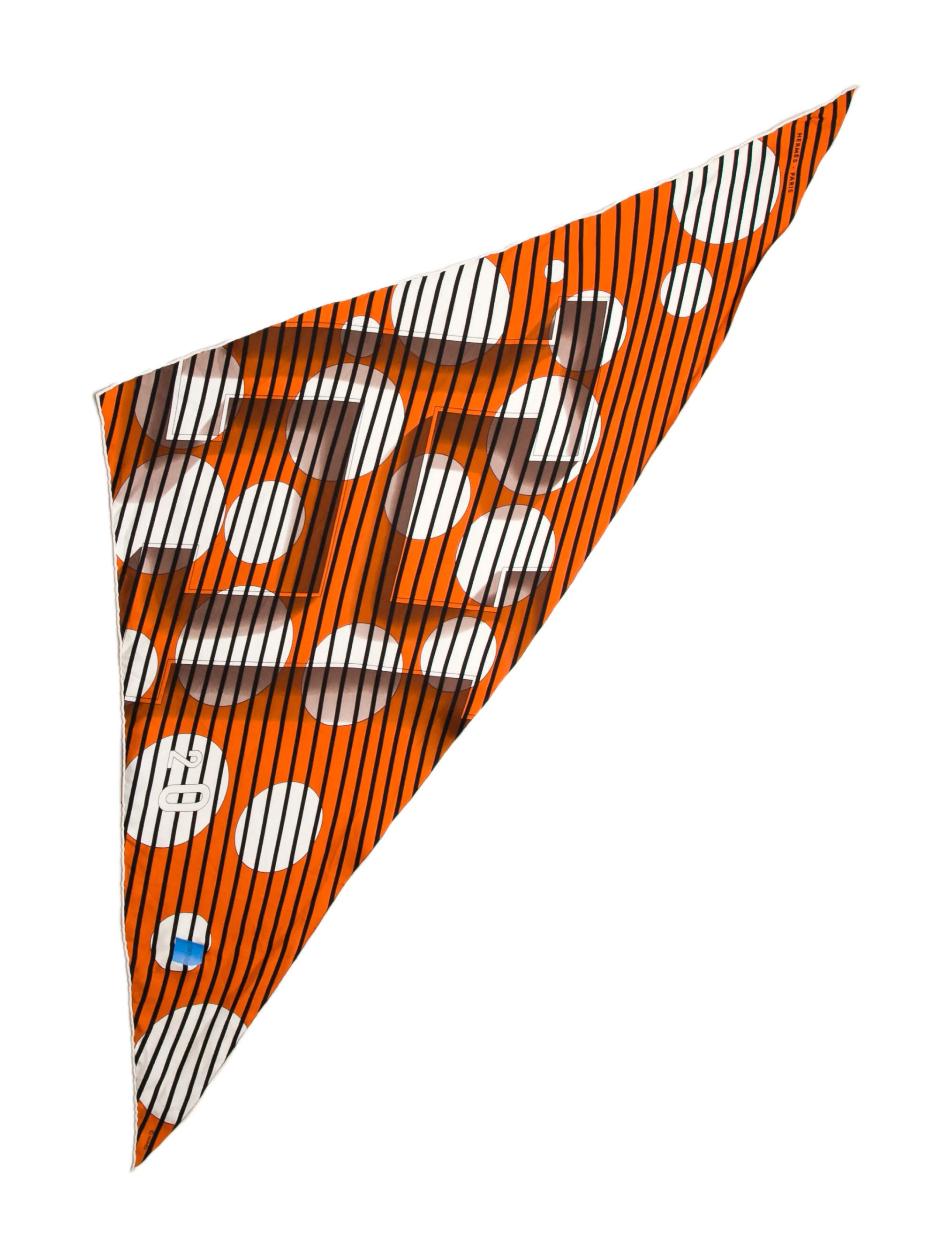 H2O Silk Triangle Scarf | The RealReal