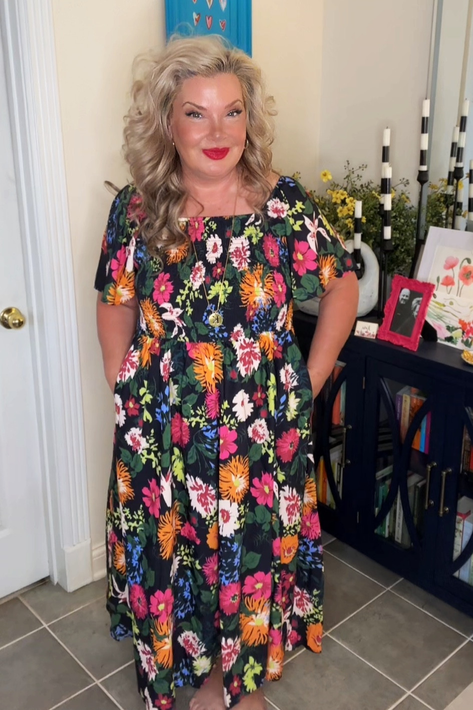 Fun in Floral 

#LTKPlusSize #LTKOver40 #LTKBeauty