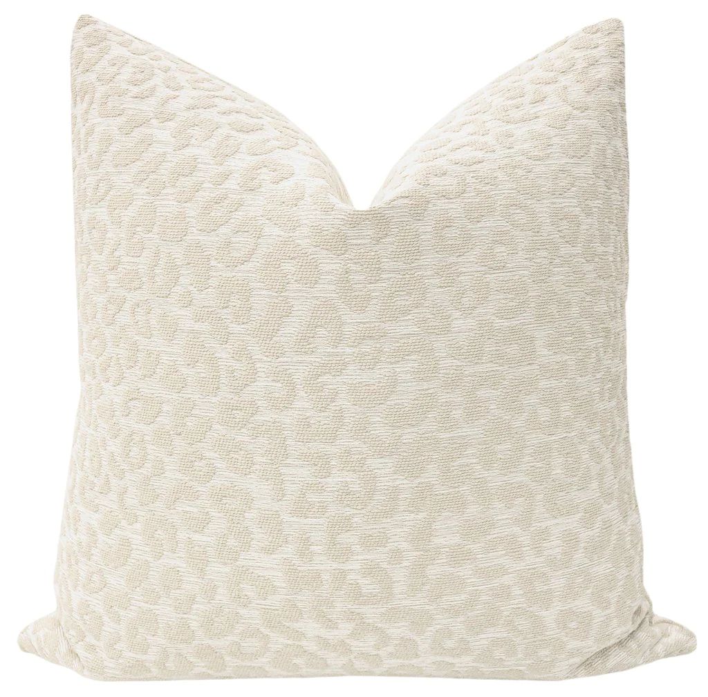 PERFORMANCE LEOPARD PILLOW | CC and Mike The Shop