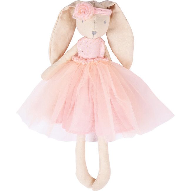 Marcella the Bunny in Ballerina Pink Dress | Maisonette